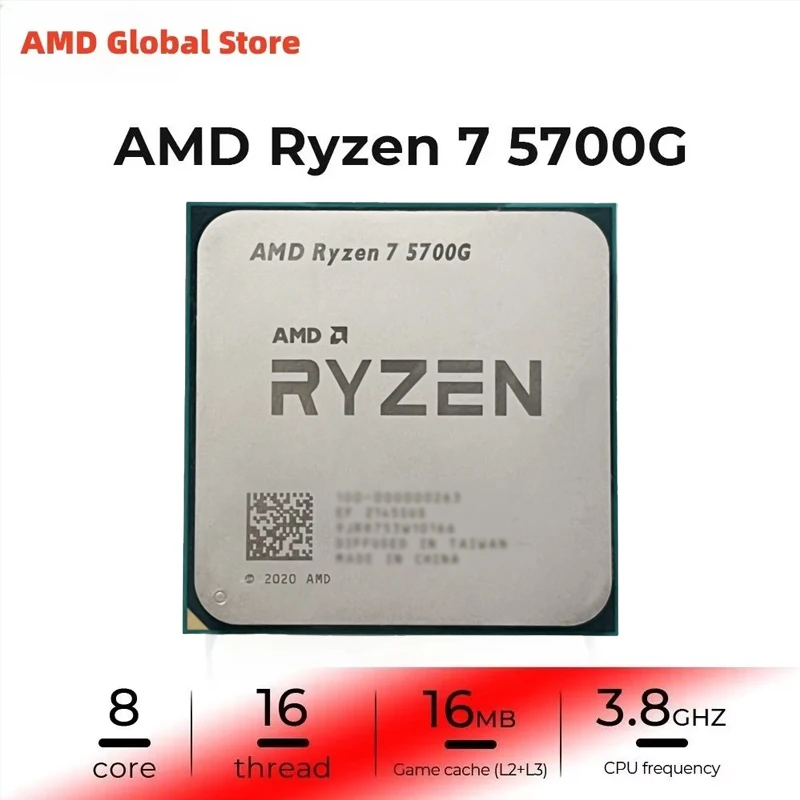 AMD Ryzen 7 5700G Tray Desktop - Amd Cpu Ryzen 7 ulasan dan harga