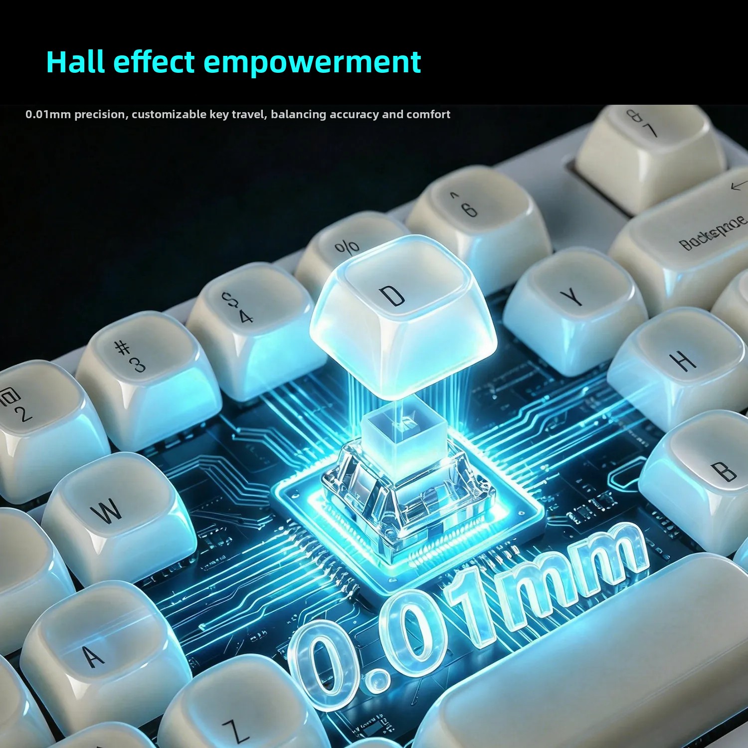 NEW Ajazz Ak039 Magnetic Switc - Gaming Keyboard Mini Mechanical ulasan dan harga