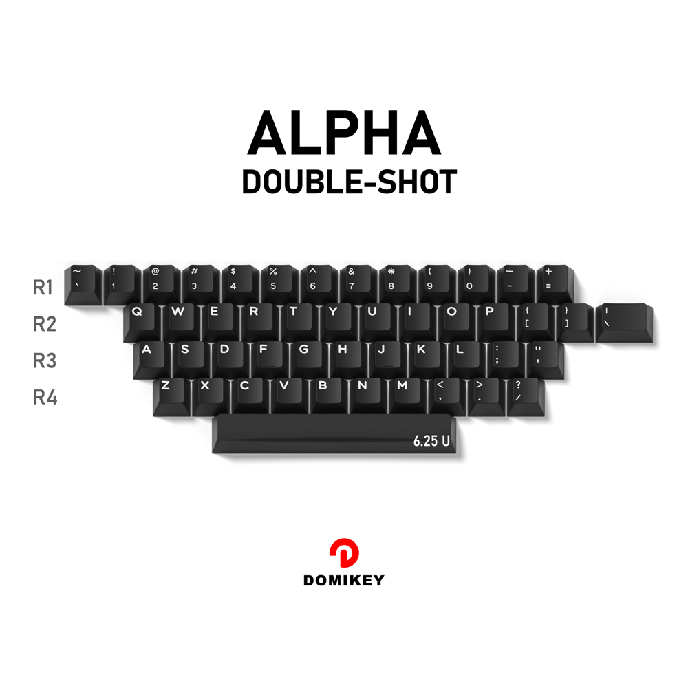 Domikey Cherry Profile abs dou - Gaming Keyboard Mini Mechanical ulasan dan harga