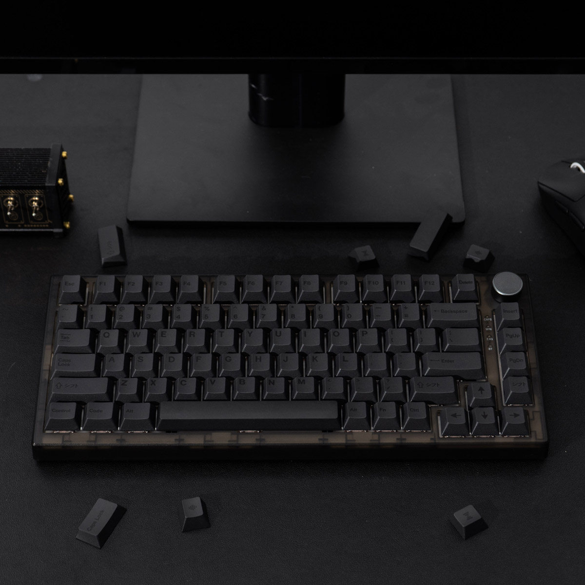 144 Keys GMK Dark Keycaps Cher - Keyboard Lube Kit ulasan dan harga