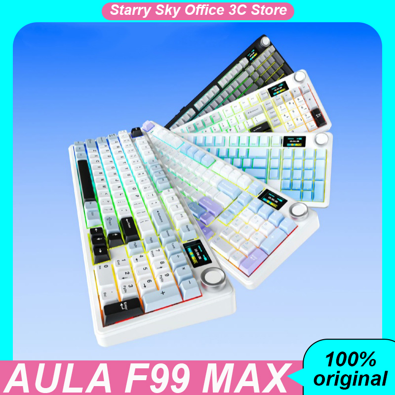 New AULA F99 Max Gasket Mechan - Gaming Keyboard Nearby ulasan dan harga