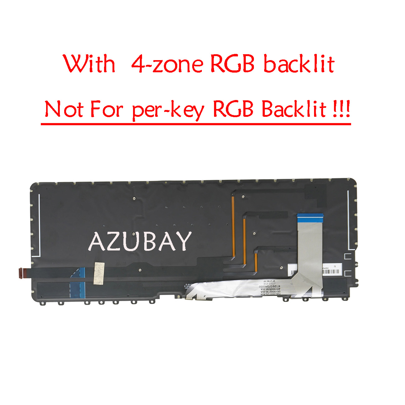 4-zone RGB Backlit Laptop Keyb - Gaming Keyboard Hp ulasan dan harga