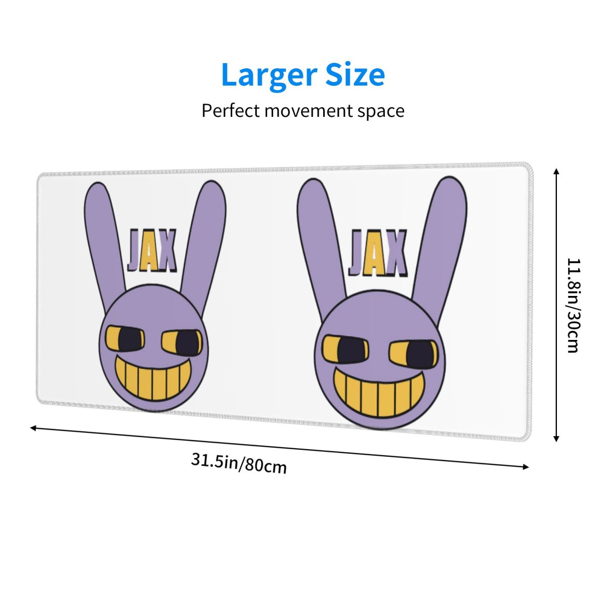 Large Mouse Pad Jax With Name  - Gaming Keyboard Name ulasan dan harga