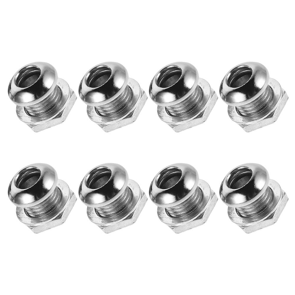 8Pcs Snare Drum Vent Screws Po - Stabilizer Screw In ulasan dan harga