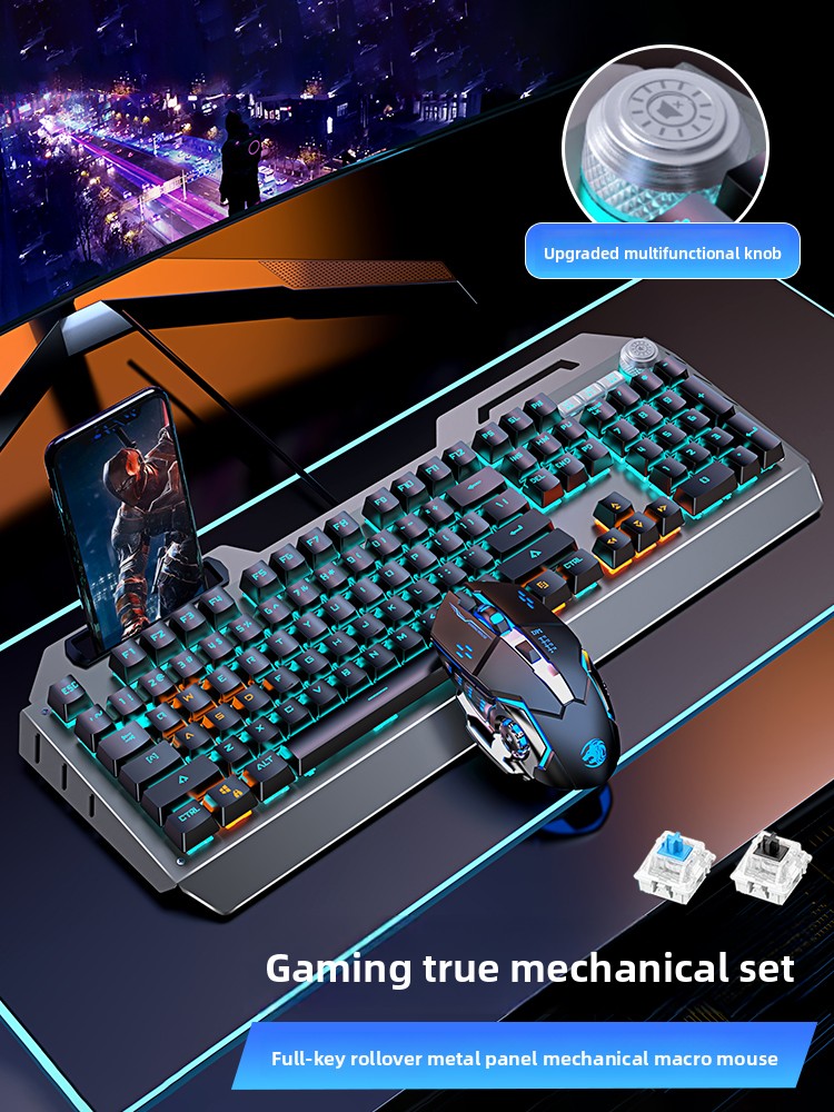 EWEADN TK900 mechanical keyboa - Gaming Keyboard Mouse Set ulasan dan harga