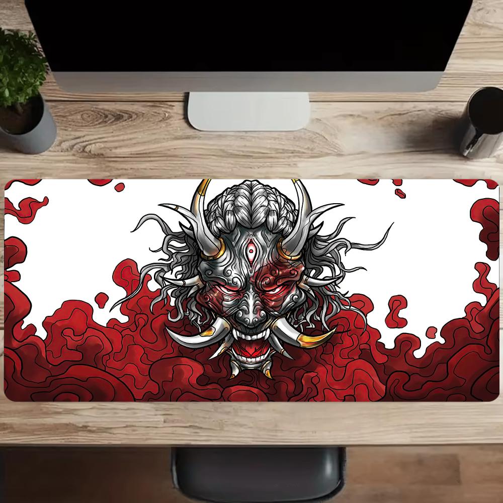 Oni Hannya Mouse Pad Large Set - Gaming Keyboard Mouse Set ulasan dan harga