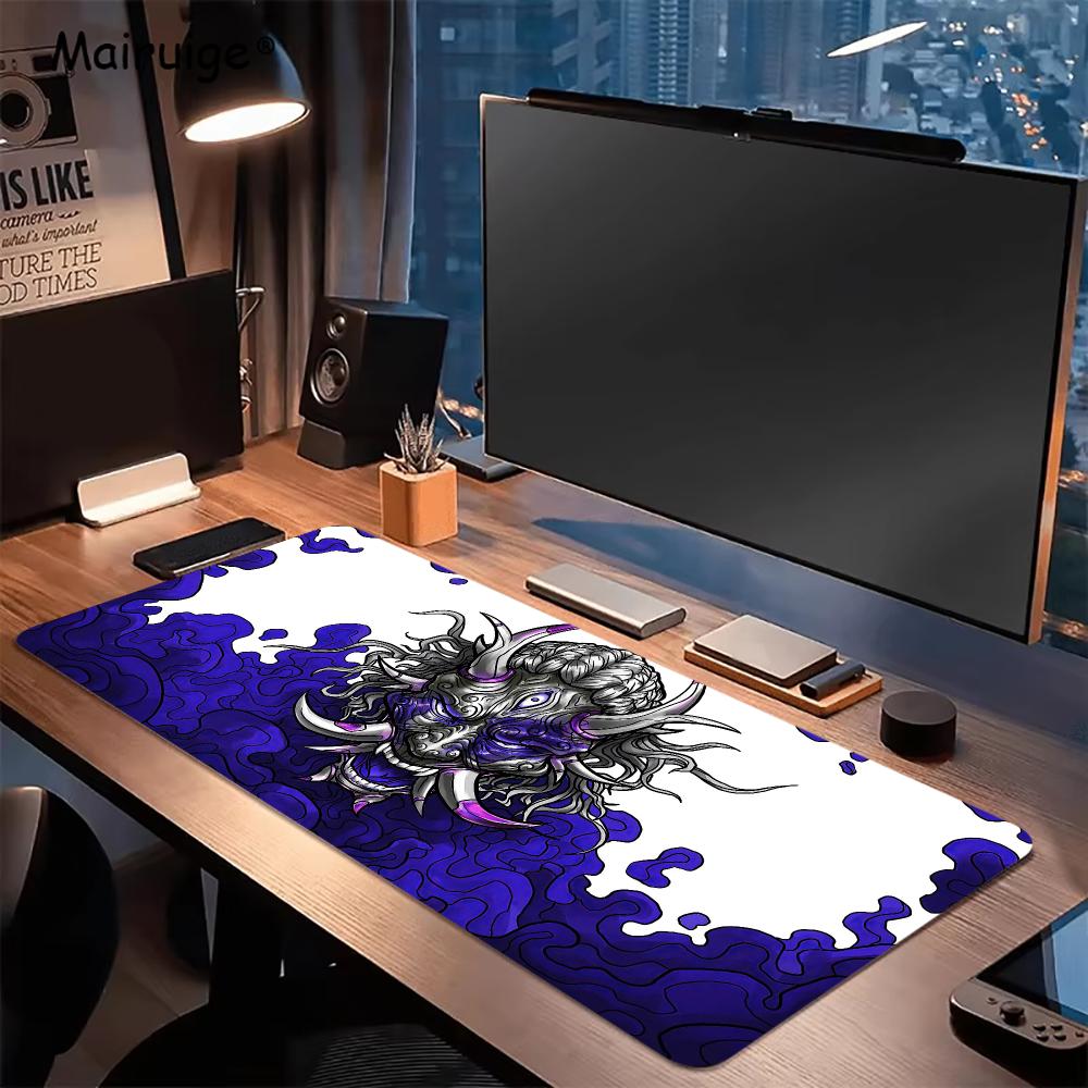 Oni Hannya Mouse Pad Large Set - Gaming Keyboard Mouse Set ulasan dan harga