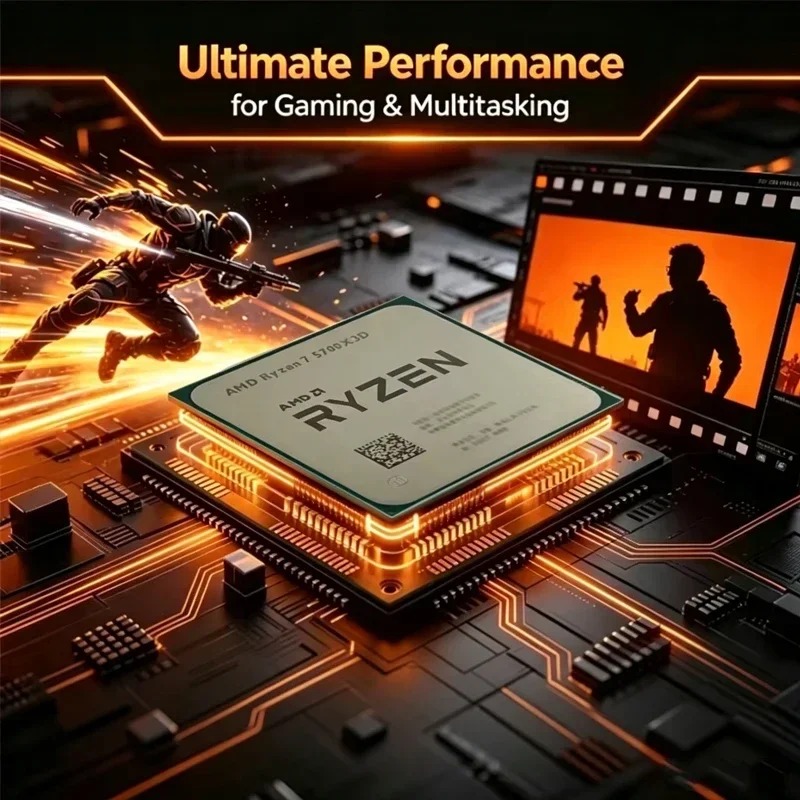 AMD Ryzen 7 5700X3D Bulk CPU f - Amd Cpu Ryzen 7 ulasan dan harga