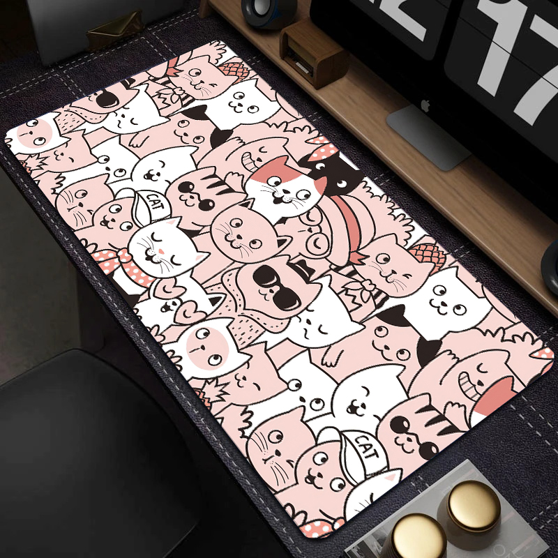 Cute Cat Mouse Pad Gaming Mous - Gaming Keyboard And Mouse ulasan dan harga